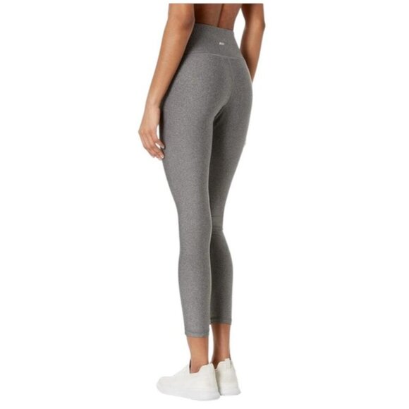 Amazon Essentials Heather Gray Performance Mid-Rise Athletic Leggigs SIZE-LARGE - Picture 4 of 7